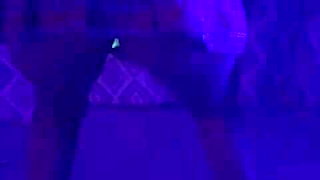 Twerking perfect body short skirt neon lingerie close up milf hot private