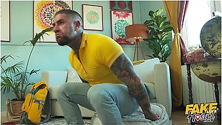 Dirty Yoga Teacher Creampies His Girlfriend In The Other Room