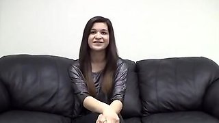 BACKROOM CASTING COUCH - Teen Anal Creampie Casting