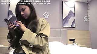 Xiaobao Flower HuntingChinese Live Streaming Girl with a sweet-looking spotted skirt, helps take off her pants and licks her dick and fucks her hard, rides up and rides and moans: Big Tits, Blowjob  Amateur Porn