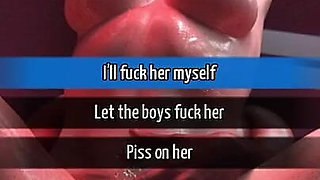 Redhead MILF Slave Gangbanged and Pissed on - Photo Hunt Gameplay