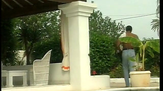 Very sexy lesbians in the swimming pool