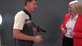 Chubby German Mature Rosella Fucks Cameraman