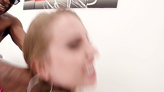 Intense Interracial DP: Balls Deep Anal and Creampie