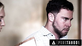 Pure Taboo featuring Seth Gamble and Nathan Bronson's gagging sex