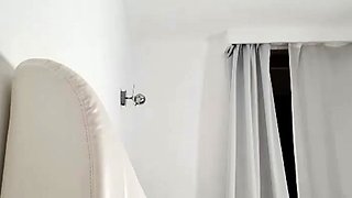 Close up cock jerking solo