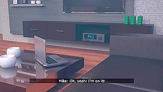 Timid guy agrees to let a well-endowed dude screw his girl on therapy advice - 3d animated cuckold sex fantasy