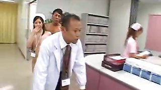 Japanese couple fucks in the middle of an hospital