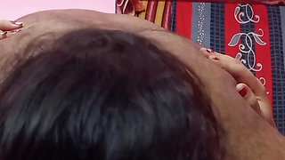 Desi girl licks her step  brother dirty asshole   and small cock