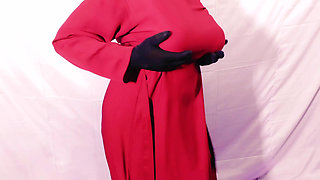 Indian beautiful hijabi Muslim couple thirsty for sex