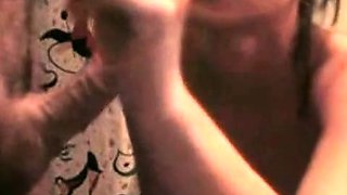 Smoking Blowjob - Amateur Brunette Sucks Big Cock