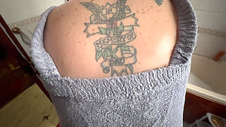 Part 1 When Satana's Butler Bathes and Massages Domina Satana