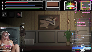 Lewd Gamer Girl Gabbi Plays Lustful Spirit Hunt on Goon Live Stream