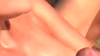 Amateur Sex and Anal Threesome on the Beach