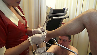 Slave Casting! Test 8 Medical Slave Training Part 1. Rt and Get a Lecturing Position.