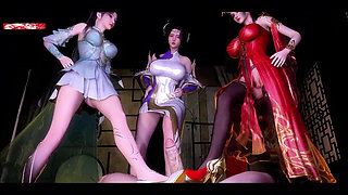 Digital Diva of the Night Shift- 3D Animation Hentai