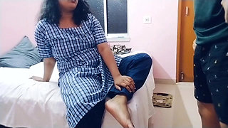 Landlord caught her fingering, her rent is also due