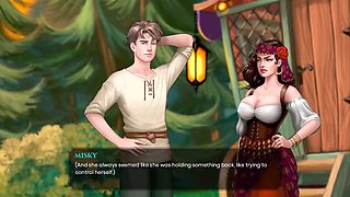 Hentai sex, lick my pussy, elegant lady