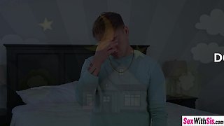 My raunchy stepsister gave her big melons