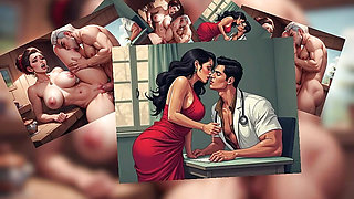 Busty Indian Lady Doctor in Saree Fucked by Her Ex-Boyfriend - Episode 1