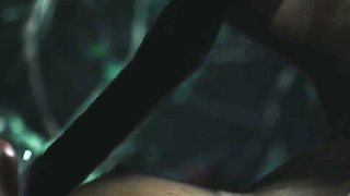 Asian Japanese Girl Emiri Momota Gets Trapped in the Woods - Vines Bondage Creampie