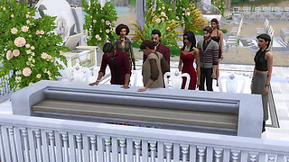The Blissful Simmers_Wedding after party turned sex party