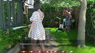 Naughty Neighbours - V0.53 - Adam Fucked Nikki and Ate His Own Cum