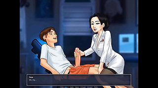 Busty Milf Stepmom riding stepson - Summertime Saga 7