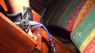 Tied Black Whore From Germany Servers Her Masters Well