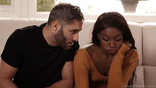 Spicy ebony Amari Anne filthy porn movie