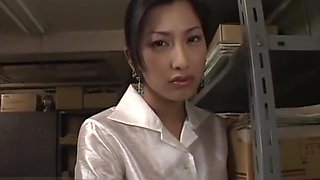 Japanese busty secretary best titty play
