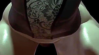 Hot Girl with Green Hair is getting Fucked from Behind: 3D Porn