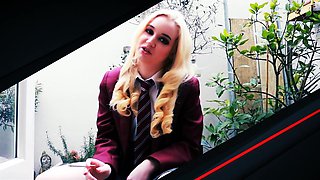 Lesbian Nurse Makes Hot Redhead Squirt
