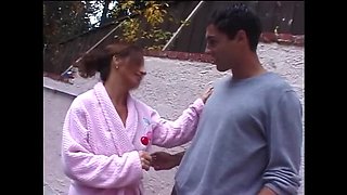 Stepmom seduces weak boyfriend caught by stepdaughter - Stephanie Cane Melissa Monet threesome