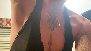 Miss Nina's Nude Nylons, Heel Dangle and Pheromone Therapy