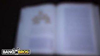 BangBros - Petite Teen Bambi Brooks Gets Fucked Hard by Bruno Dickemz on the Bang Bus