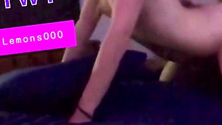 Hung BBC Fan Using My Teen Pussy