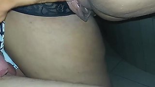 Sitting on my lover's lap in front of my husband without a condom
