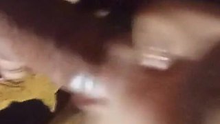 Husband Can't Resist Without Blowjob in Night