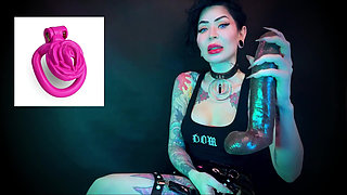 Locktobet Task for Sissies: Clitty Chastity and Big Black Cocks