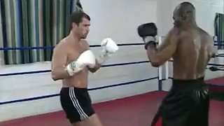 Boxing ring gangbang