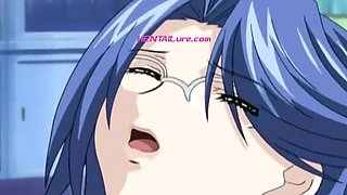 Big Tit Anime MILF Rough Fucks Student in Hot Uncensored Hentai Lesson