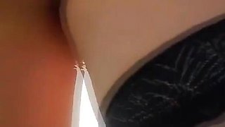 Slutty Wife Shows off to Excite Her Voyeur Husband!