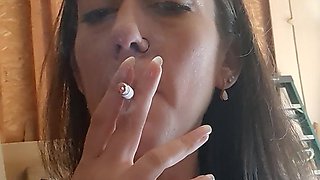 Smoking Sexy MILF Mistress