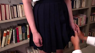 Akari Minase Time Stop School [TIME STOP With A Time