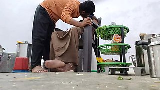 Desi Bhabhi Permi_pooja Hot Outdoor Sex - Big Natural Tits Sucking and Village Pussy Fuck