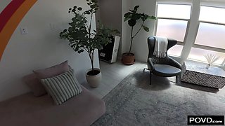 Cam Girl Lets Stepdad Use Her As His Fuck Doll