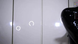 Stacked brunette goes solo toys and masturbation