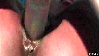 Gorgeous chocolate whore soul-stirring sex video