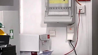 Caught by the Boss - as Punishment She Has to Blow Hard